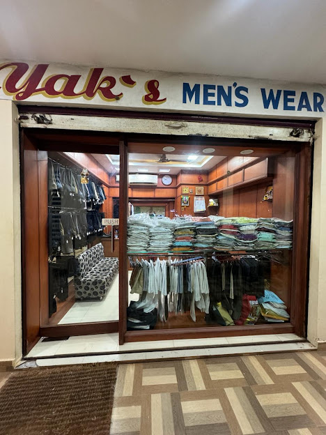 Yak's Men's Wear Shop Interior
